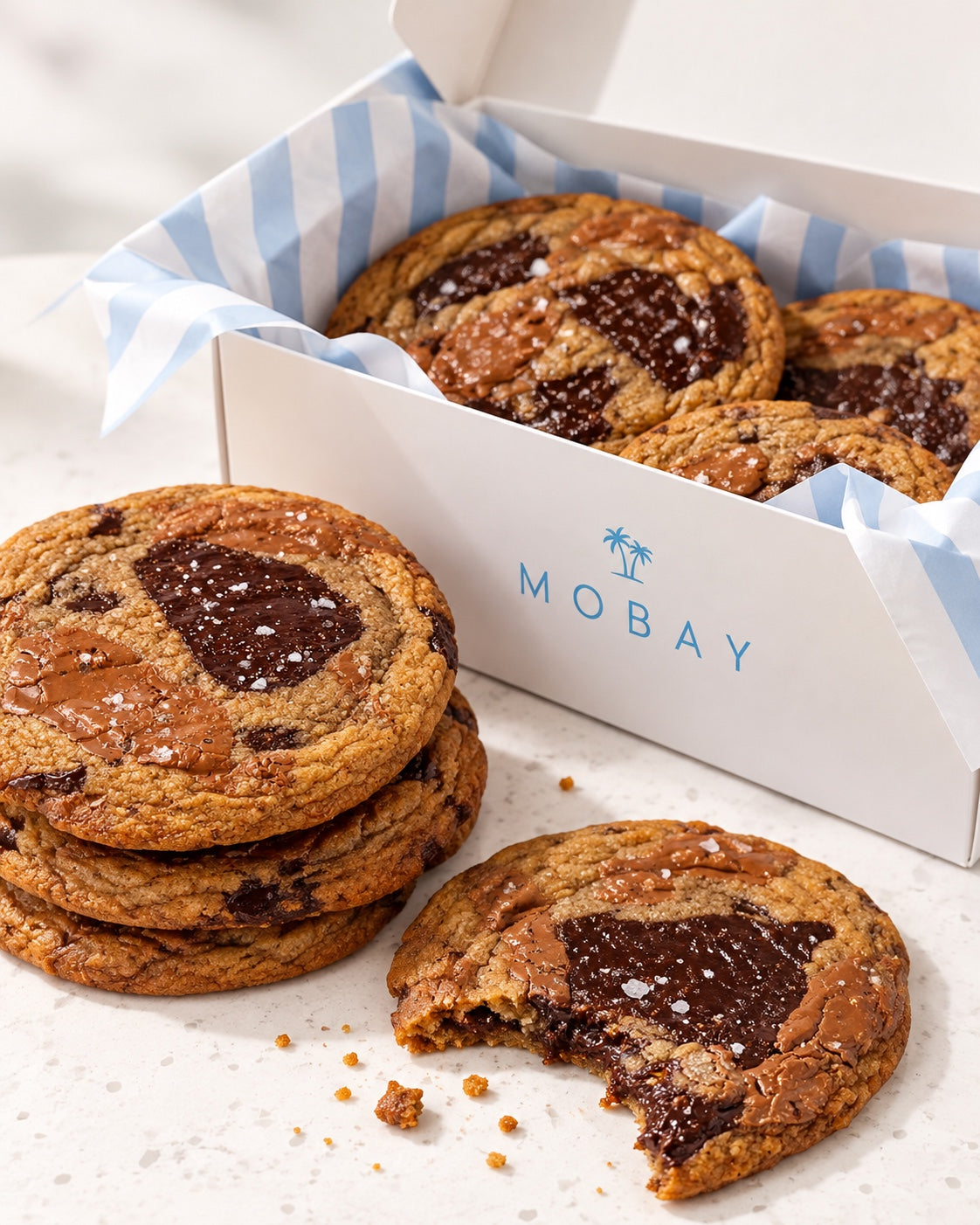MOBAY Cookies Four-Pack chocolate chunk cookies